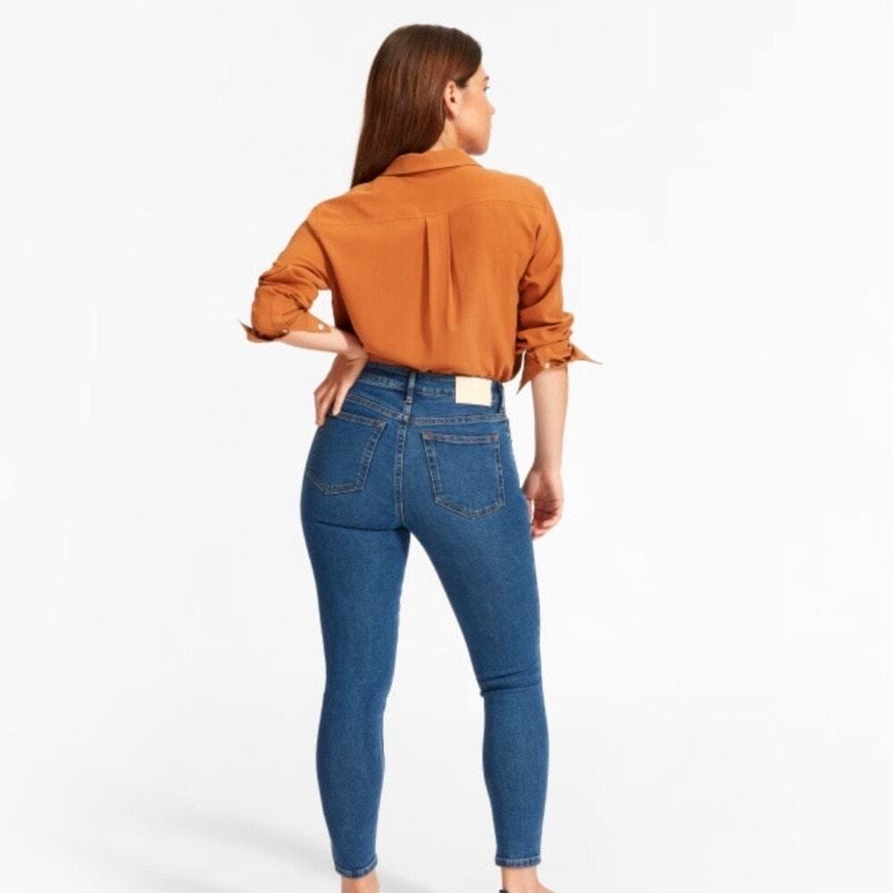 EUC EVERLANE The Curvy High Rise Skinny Jean Ankle 25